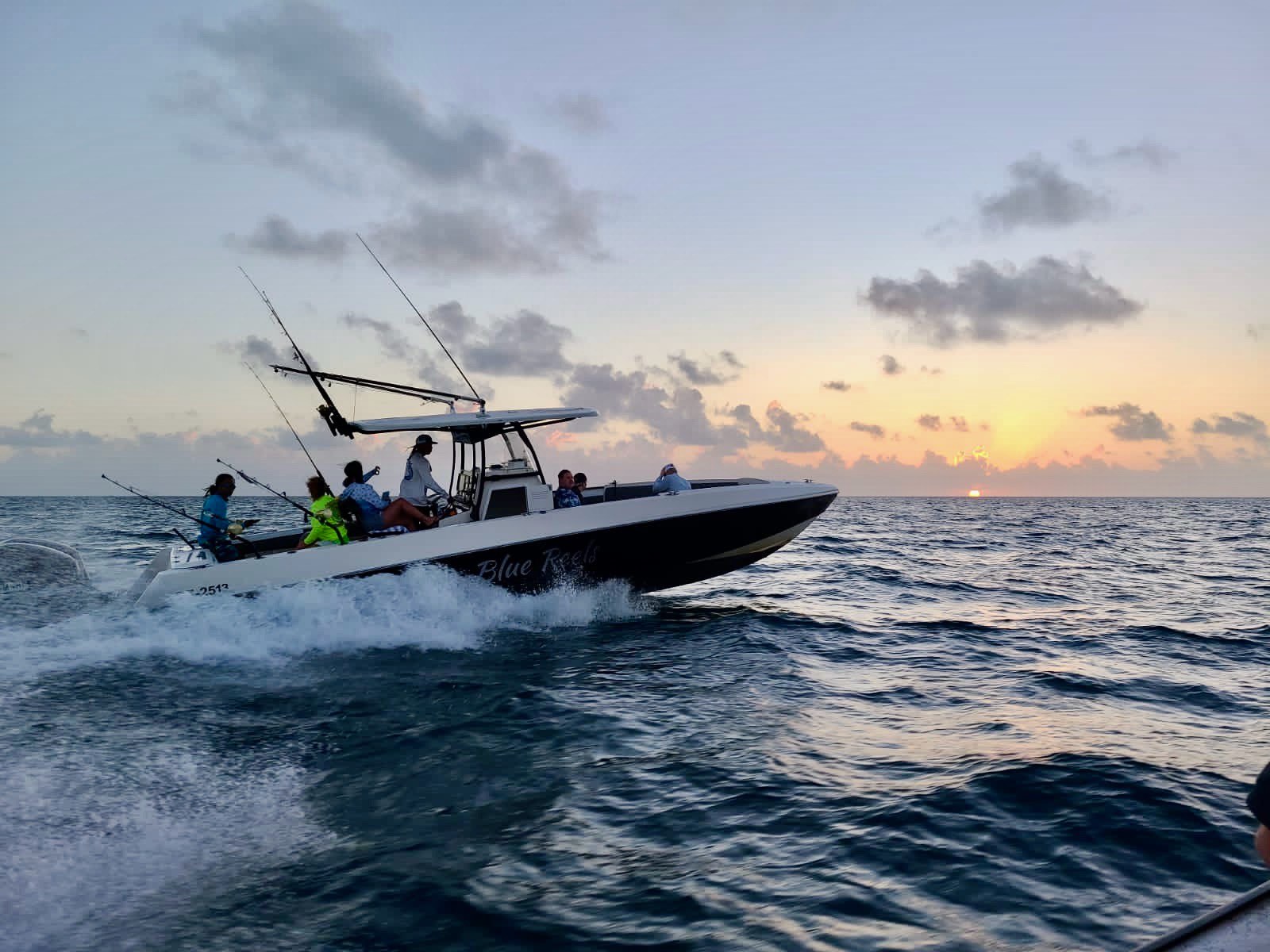 Transporting To Blue Reef Island By Boat
